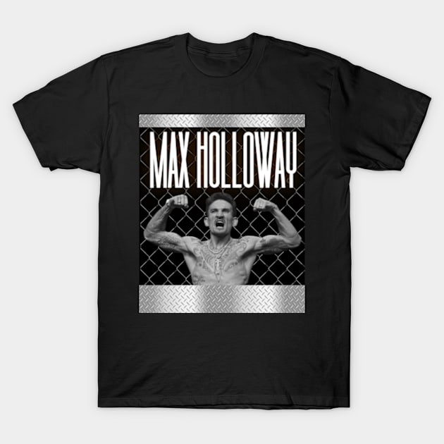 Max Holloway T-Shirt by Bouteeqify